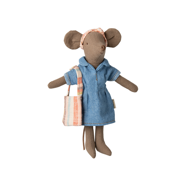 Denim Dress & Bag for Mom Mouse