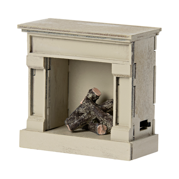 Fireplace Off White