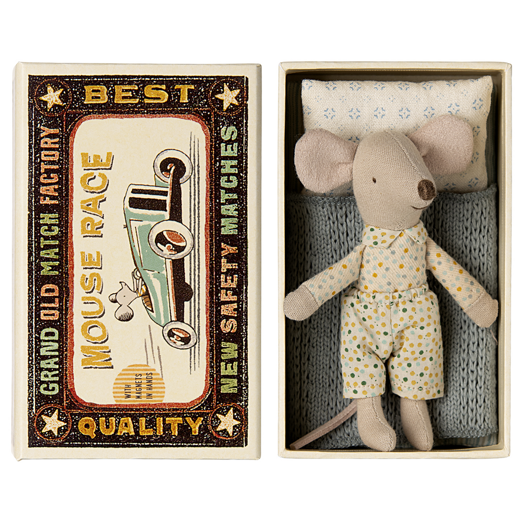 Little Brother Mouse in Matchbox