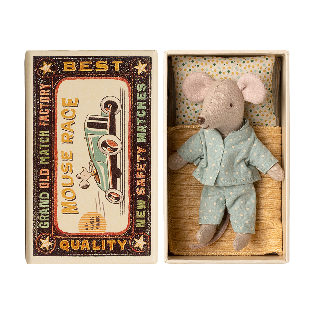 Little Brother Mouse in Matchbox
