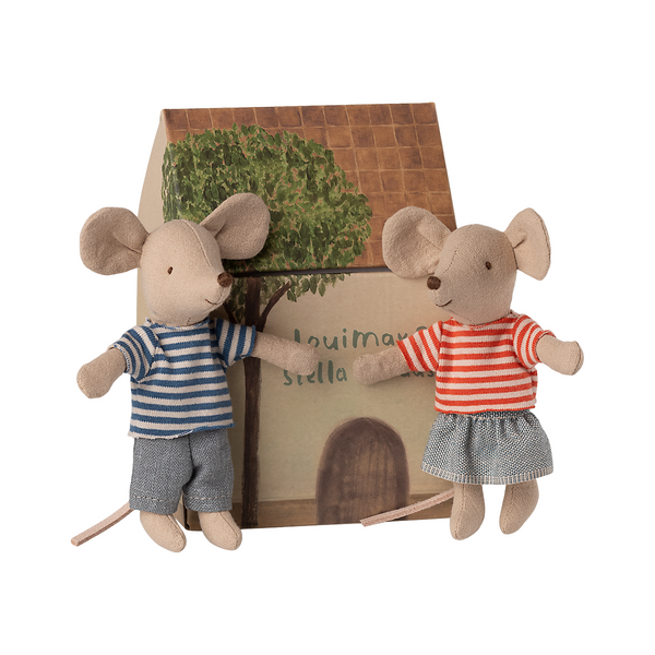 LouiMax & Stella Little Sister & Brother Mouse