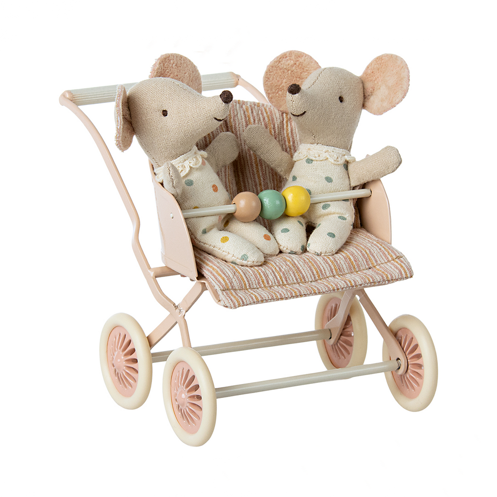 Mouse Baby Stroller Rose