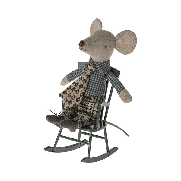 Mouse Rocking Chair Dark Green