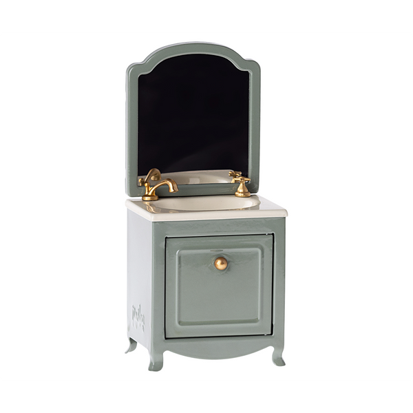 Mouse Sink With Mirror Dark Mint