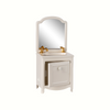 Mouse Sink With Mirror Off White