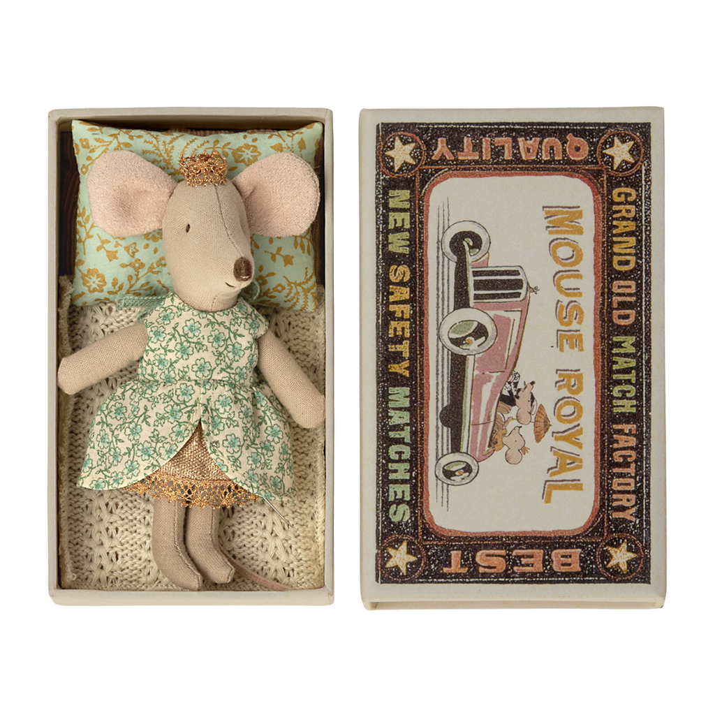 Princess Little Sister Mouse in Matchbox Mint