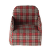 Red Check Mouse Chair