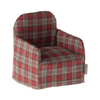 Red Check Mouse Chair