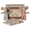 Twin Mice in Matchbox Checker