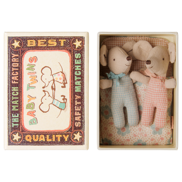 Twin Mice in Matchbox Checker