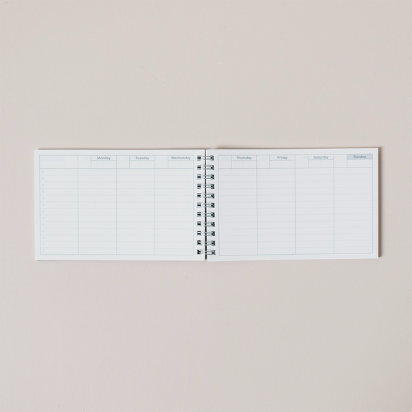Dayfree Weekly Schedule Black
