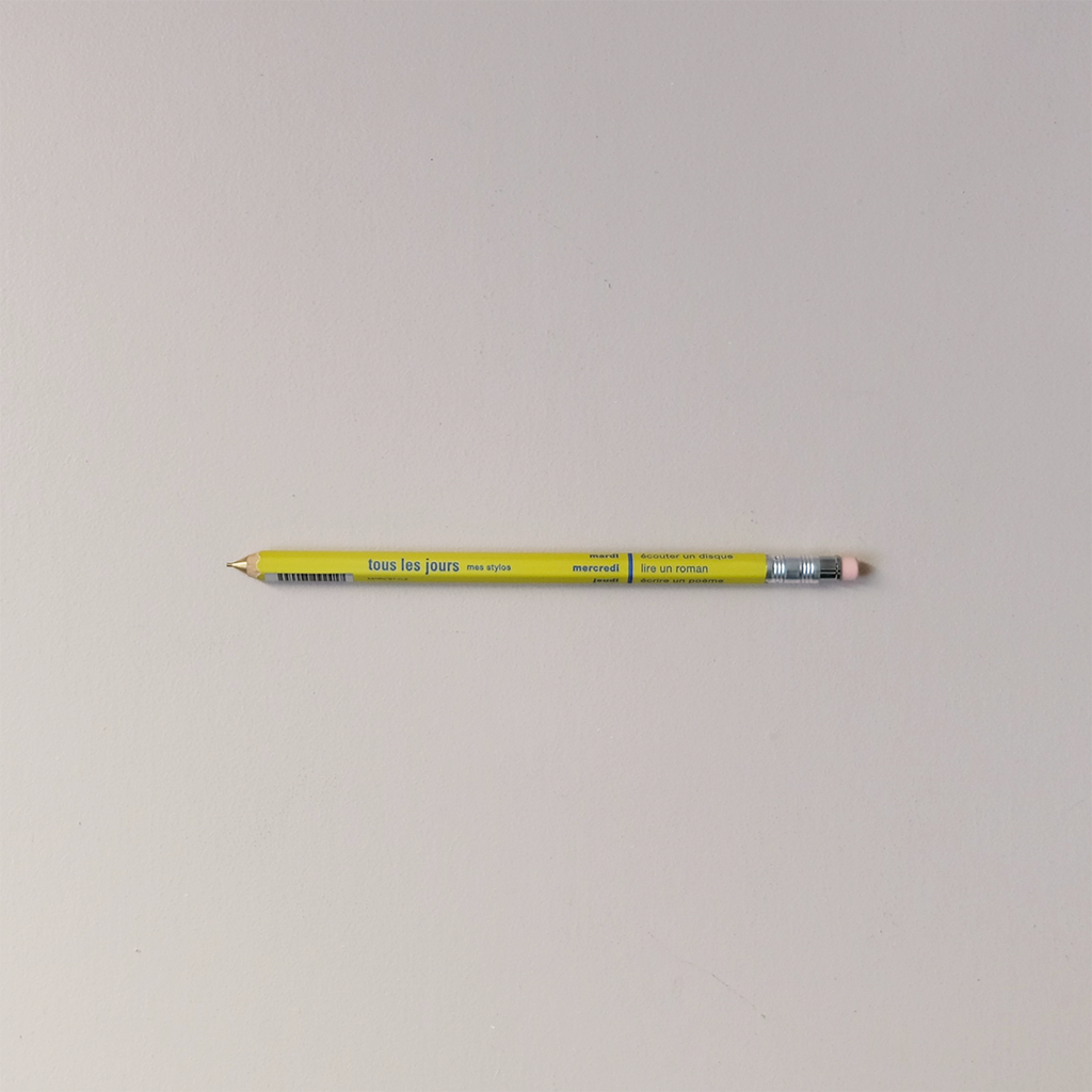 Tous Les Jours Mechanical Pencil Mustard