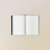B6 Edit Grid Notebook with PVC Cover Ice White