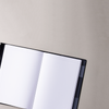 B6 Edit Grid Notebook with PVC Cover Ice White