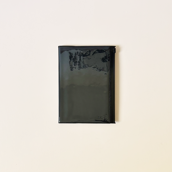 B6 Edit Grid Notebook with PVC Cover Midnight Black