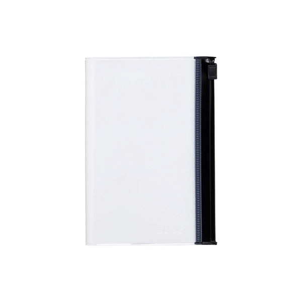 B7 Edit Grid Notebook with PVC Cover Ice White