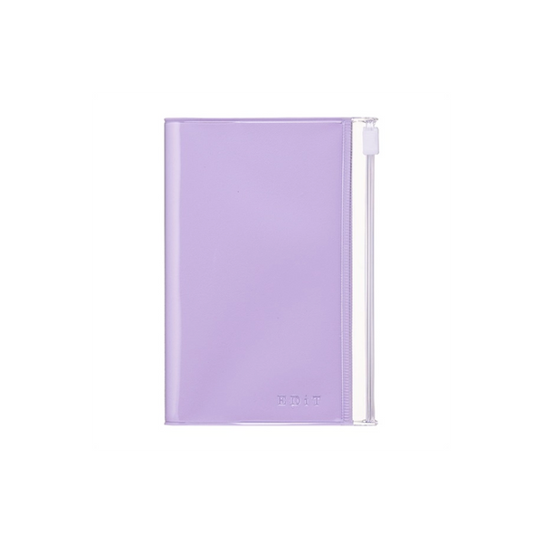 B7 Edit Grid Notebook with PVC Cover Lavender