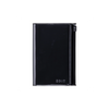 B7 Edit Grid Notebook with PVC Cover Midnight Black