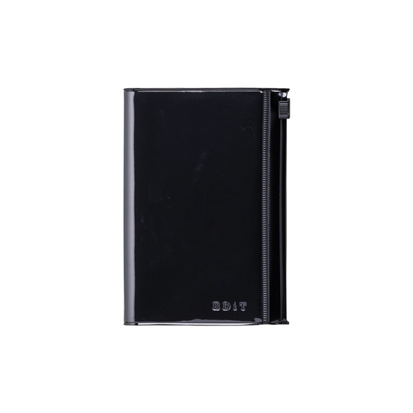 B7 Edit Grid Notebook with PVC Cover Midnight Black