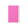 B7 Edit Grid Notebook with PVC Cover Neon Pink