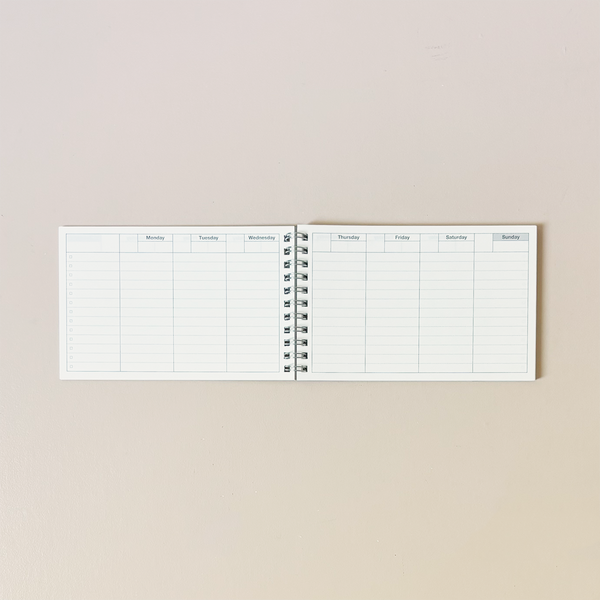 Dayfree Weekly Schedule Grey