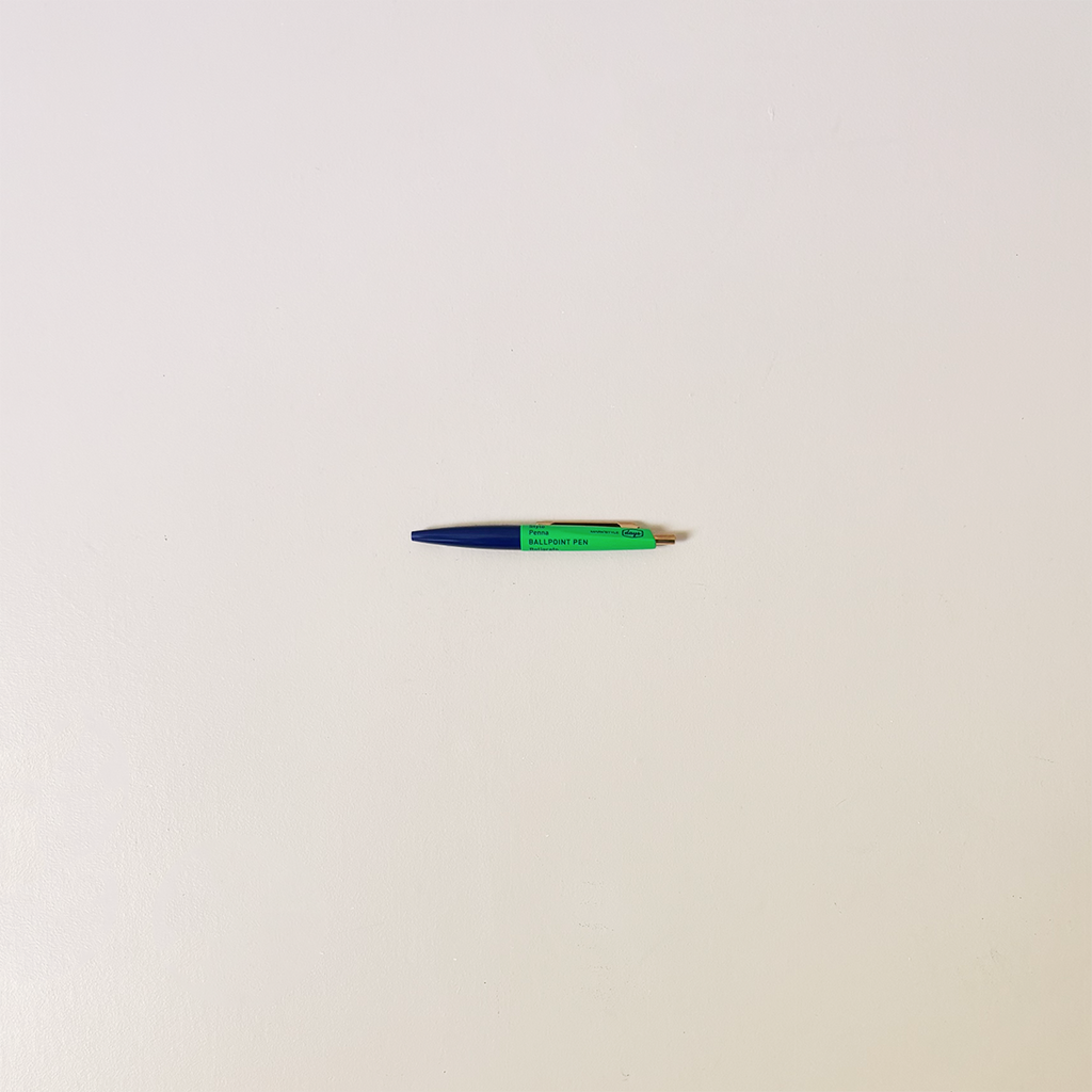Duo Color Mini Ballpoint Pen Navy Basil