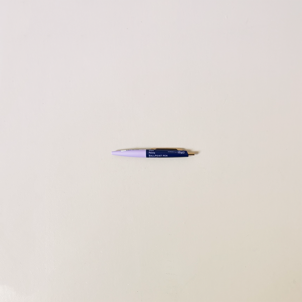 Duo Color Mini Ballpoint Pen Purple Navy