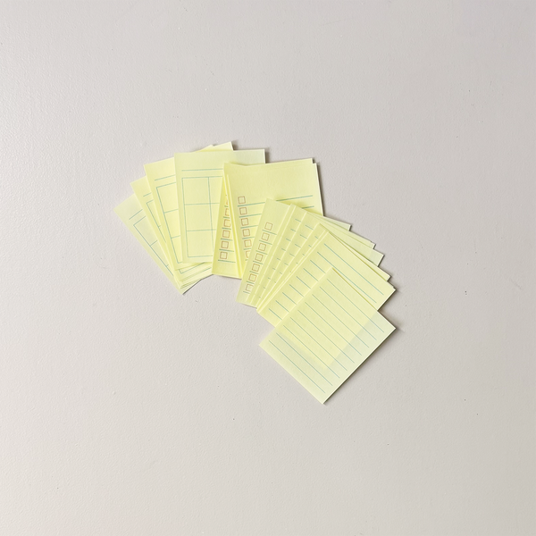 Masking Tape Sheet Yellow Lines & To Do