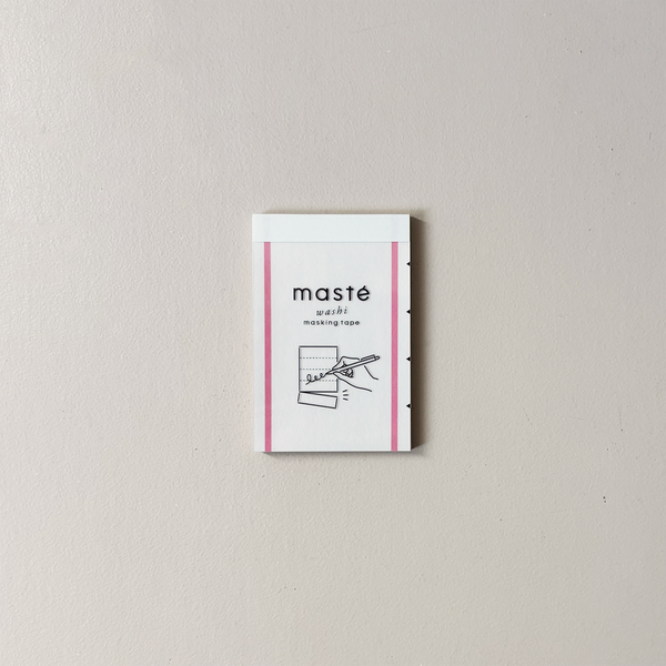 Perforated Masking Tape Sheets Pink