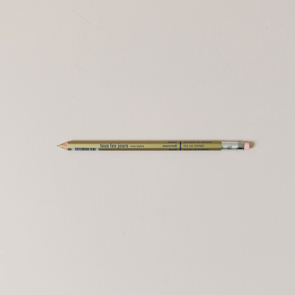 Tous Les Jours Mechanical Pencil Gold