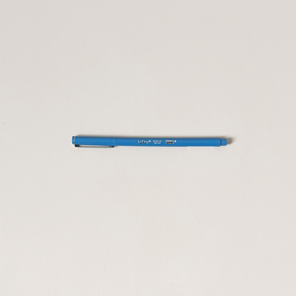 Le Pen Steel Blue