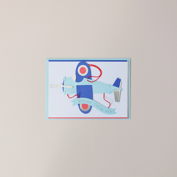 Airplane Baby Note Card