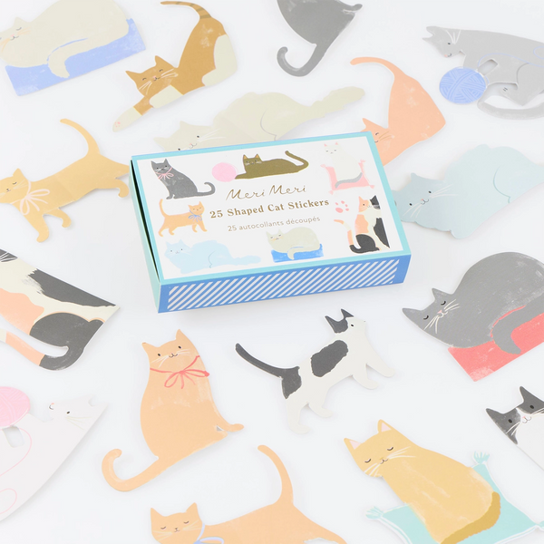 Cat Shaped Stickers