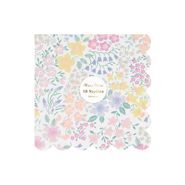 Cottage Garden Paper Napkins Large