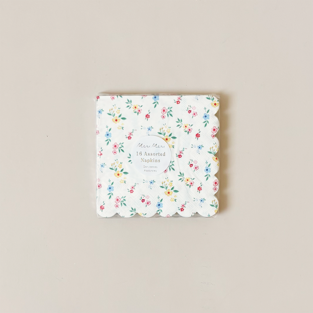 Ditsy Posy Paper Napkins Small