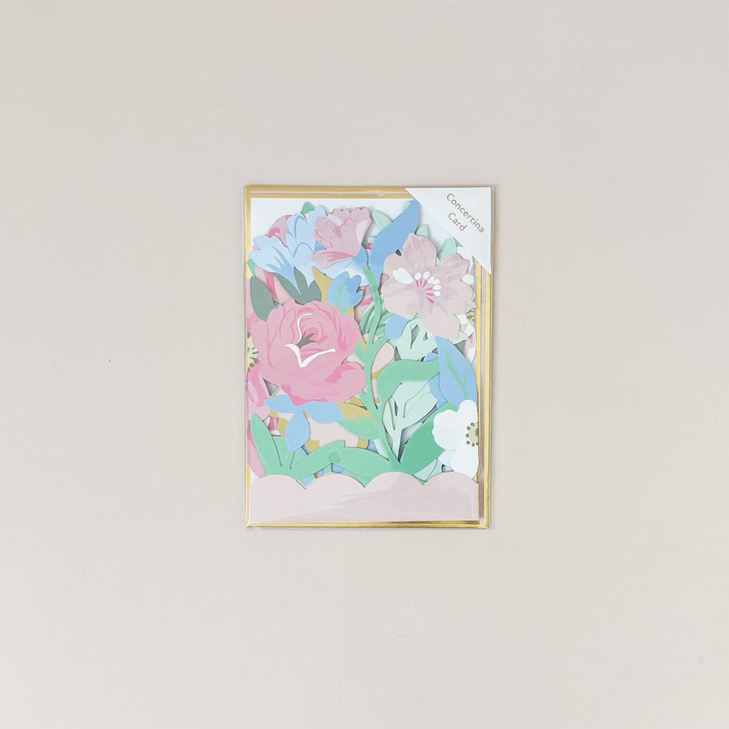 Floral Congratulations Note Card