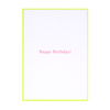 Happy Birthday Banner Note Card