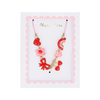 Hearts & Cherries Enamel Charm Necklace