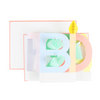 Honeycomb Birthday Note Card