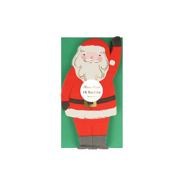 Jolly Christmas Santa Napkins