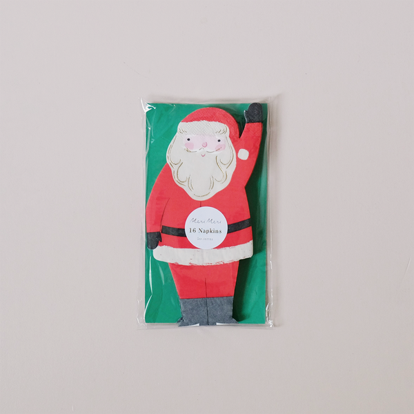 Jolly Christmas Santa Napkins