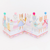 Kitten Club Concertina Note Card