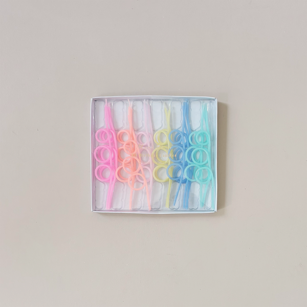 Pastel Loopy Candles