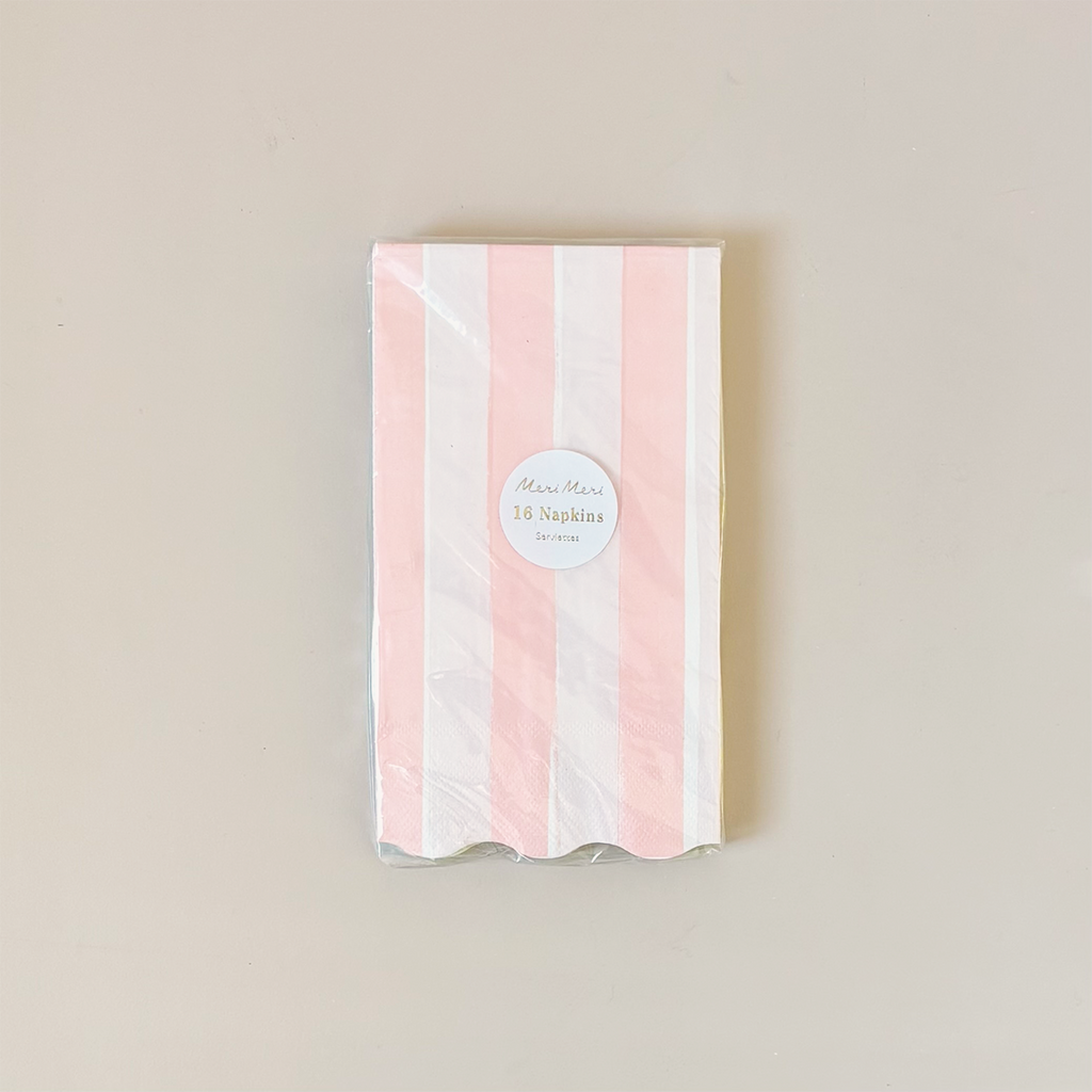 Pastel Stripe Guest Towels