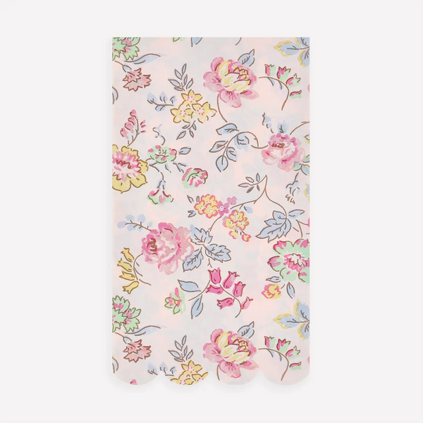 Pink Chintz Guest Towels