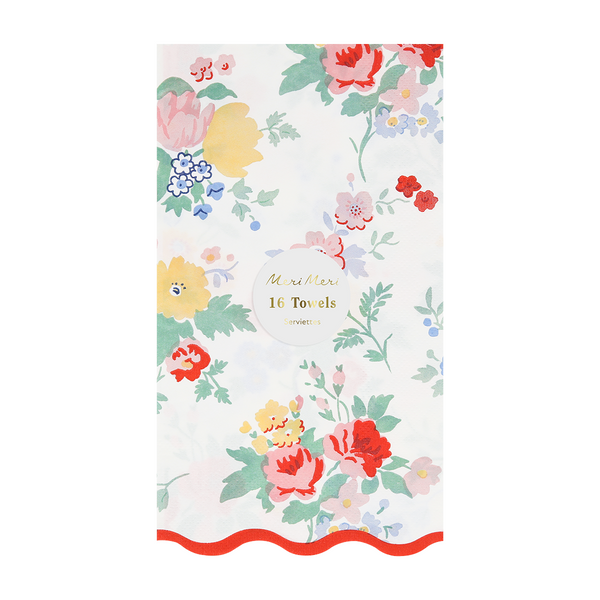 Vintage Floral Guest Towels