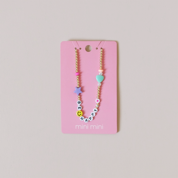 Be Happy Kids Necklace