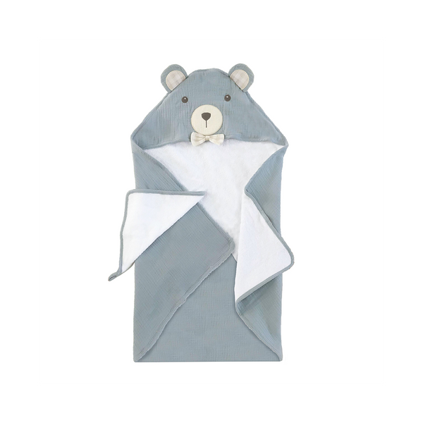 Petit Bear Terry Towel & Washcloth Set