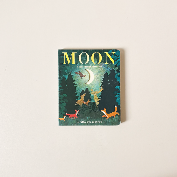 Moon: A Peek Through Board Book