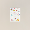 Happy Birthday Party Animals Note Card